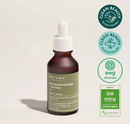 Oczyszczające serum do twarzy (Houttuynia Cordata +Tea Tree Serum) Mary & May