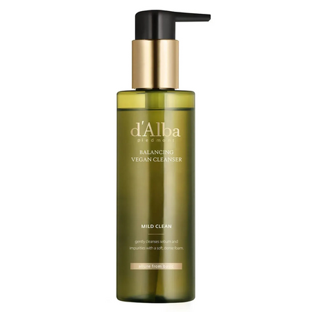 Hipoalergiczny żel myjący do twarzy (Balancing Vegan Cleanser) d'Alba Piedmont