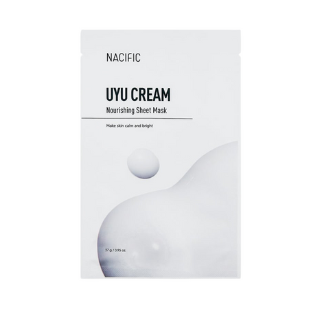 Odżywcza maska w płachcie z ekstraktem z mleka (Uyu Cream Nourishing Mask) NACIFIC