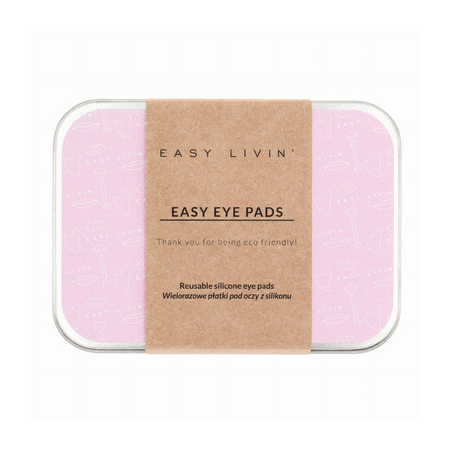 Wielorazowe płatki pod oczy z silikonu (EASY EYE PADS) Easy Livin'