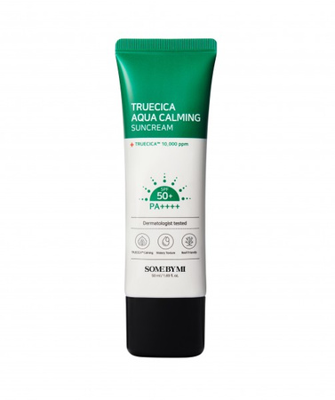 Łagodzący krem przeciwsłoneczny 50 ml (Truecica Aqua Calming Suncream SPF50+ 50+ PA++++ )  SOME BY MI