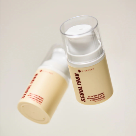 Krem do twarzy z 1% retinalu liposomalnego i fermentowanym ryżem (KSecret Seoul 1988 Cream: Retinal Liposome 1% + Fermented Rice) KSecret Seoul 1988