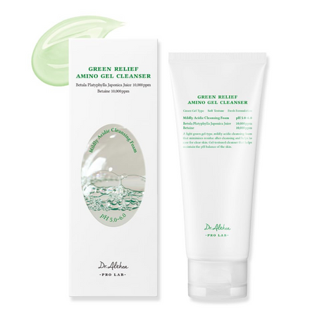 Delikatny żel oczyszczający - uszkodzone opakowanie (Green Relief Amino Acid Gel Cleanser) Dr. Althea