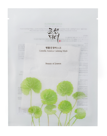 Kojąca maska w płachcie (Centella Asiatica Calming Mask) BEAUTY OF JOSEON