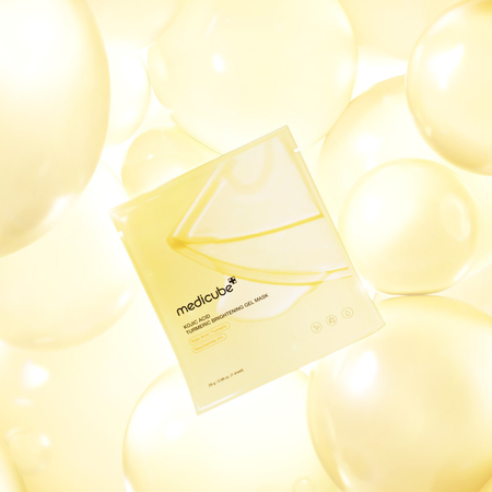 Rozjaśniająca maska żelowa (Kojic Acid Turmeric Brightening Gel Mask) Medicube