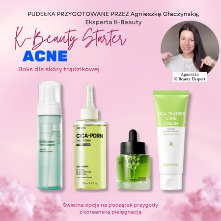 Zestaw startowy dla skóry trądzikowej (K-Beauty Starter ACNE)