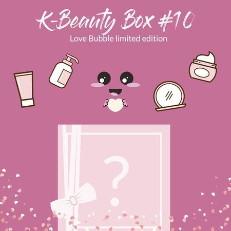 K-Beauty LOVE BUBBLE Box #10 - limited edition