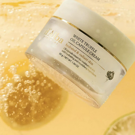 Rewitalizujący krem z kapsułkami (White Truffle Oil Capsule Cream) d'Alba Piedmont