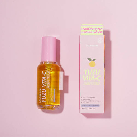 Serum z wit. C- uszkodzone opakowanie (Yuzu Vita C Ampoule) Lala Recipe