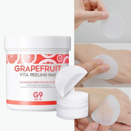 Płatki peelingujące (Grapefruit Vita Peeling Pad) G9Skin