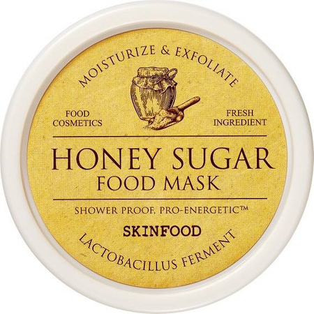 Zmywalna maseczka z miodem (HONEY SUGAR  FOOD MASK) Skinfood