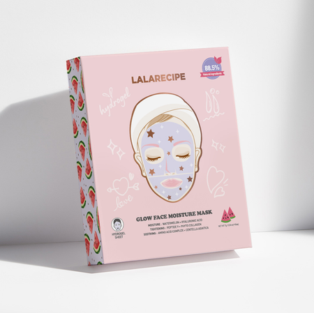 Rozświetlająca maska hydrożelowa (Glow Face Moisture Mask) Lala Recipe