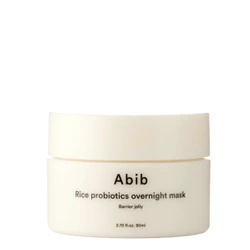 Maseczka na noc z probiotykami ryżowymi (Rice Probiotics Overnight Mask Barrier Jelly) Abib