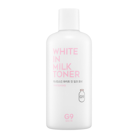 Tonik rozjaśniający przebarwienia - uszkodzone opakowanie (White In Milk Toner) G9Skin