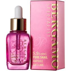 Nawilżająca ampułka do twarzy (S.9 Pure Snail Ampoule) Bergamo