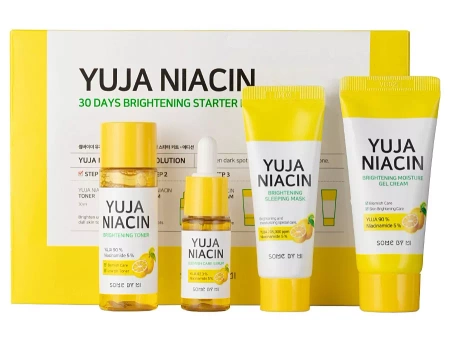 Zestaw miniatur z ekstraktem z yuja (Yuja Niacin 30 Days Brightening Starter Kit)  SOME BY MI