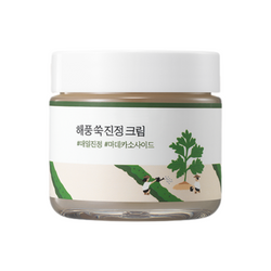 Kojący krem do twarzy (Mugwort Calming Cream 80 ml) Round Lab