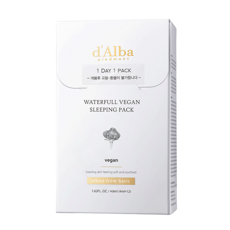 Maska na noc z białą truflą (WATERFULL SLEEPING PACK) d'Alba