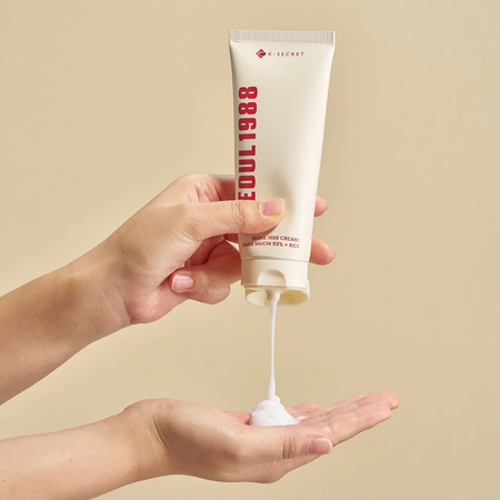 Krem ze śluzem ślimaka i ekstraktem z ryżu (KSecret Seoul 1988 Cream: Snail Mucin 93% + Rice) KSecret Seoul 1988