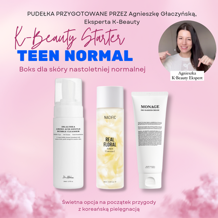 Zestaw startowy dla nastolatków skóra normalna (K-Beauty Starter TEEN NORMAL)
