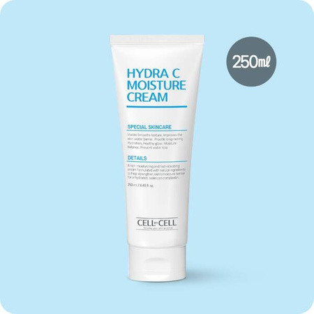 Krem nawilżająco-wygładzający (Hydra C moisture cream 250ml) CELL By CELL