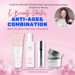 Zestaw startowy dla skóry dojrzałej i mieszanej (K-Beauty Starter ANTI-AGE & COMBINATION)