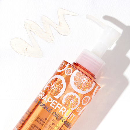 Olejek oczyszczający grejpfrutowy 210 ml (GRAPEFRUIT VITA BUBBLE OIL FOAM) G9Skin