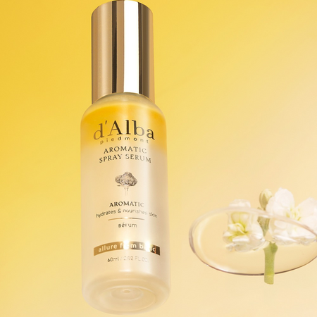 Odżywcze serum w sprayu z białą truflą (White Truffle First Aromatic Spray Serum 60ml) d'Alba Piedmont