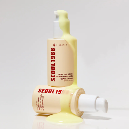 Serum z retinalem liposomalnym i ekstraktem z czarnego żeń-szenia (KSecret Seoul 1988 Serum: Retinal Liposome 2% + Black Ginseng) KSecret Seoul 1988