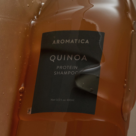 Proteinowy szampon do włosów (Quinoa Protein Shampoo 400 ml) Aromatica