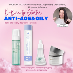 Zestaw startowy dla skóry dojrzałej i tłustej (K-Beauty Starter ANTI-AGE & OILY)
