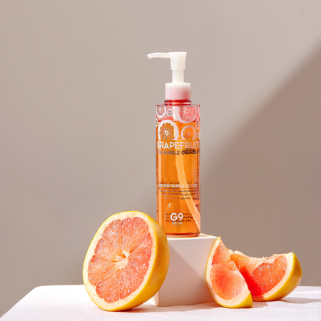Olejek oczyszczający grejpfrutowy 210 ml (GRAPEFRUIT VITA BUBBLE OIL FOAM) G9Skin