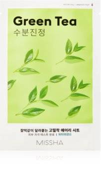 Kojąca maska w płachcie (Airy Fit Sheet Mask Green Tea) MISSHA