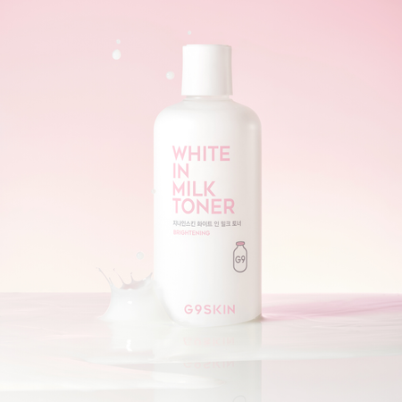 Tonik rozjaśniający przebarwienia (White In Milk Toner) G9Skin