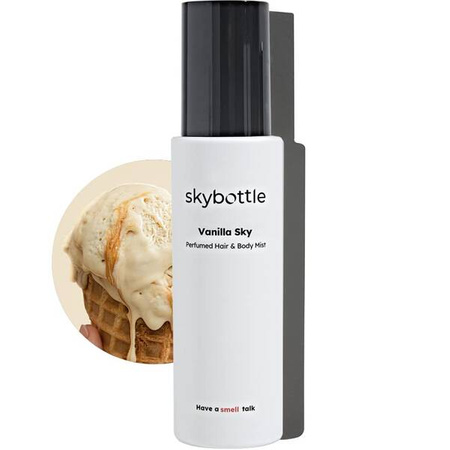 Perfumowana mgiełka do włosów i ciała (Perfumed Hair & Body Mist Vanilla Sky) Skybottle