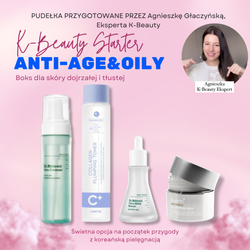 Zestaw startowy dla skóry dojrzałej i tłustej (K-Beauty Starter ANTI-AGE & OILY)