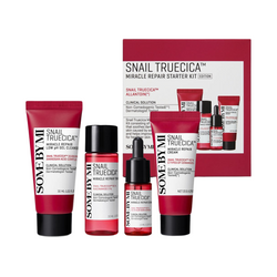 Zestaw miniatur ze śluzem ślimaka (Snail TrueCICA Miracle Repair Starter Kit) SOME BY MI