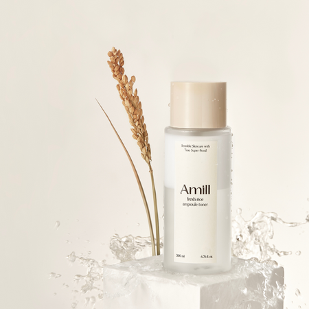 Dwufazowy toner ryżowy (Fresh Rice Ampoule Toner) Amill