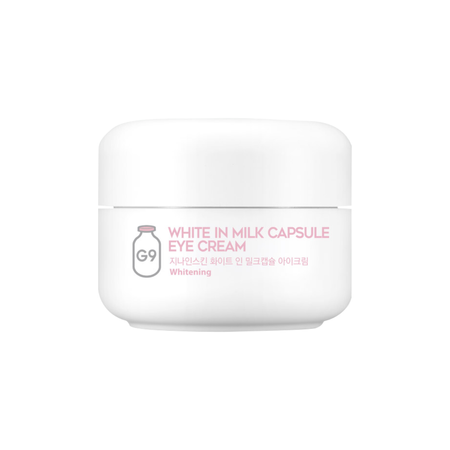 Krem pod oczy rozjaśniający cienie - uszkodzone opakowanie (White In Milk Capsule Eye Cream) G9Skin