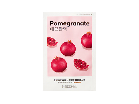 Ujędrniająca maska w płachcie (POMEGRANATE AIRY FIT SHEET MASK) MISSHA