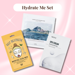 Hydrate Me Set- zestaw nawilżających maseczek