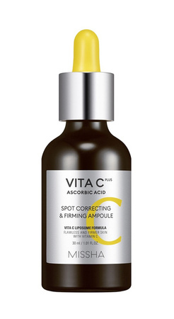 AMPUŁKA  ROZJAŚNIAJĄCA PRZEBARWIENIA (VITA C PLUS SPOT CORRECTING & FIRMING AMPOULE) MISSHA