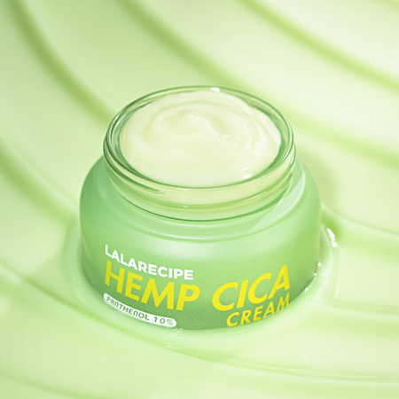  Łagodzący krem do twarzy (Hemp Cica Cream) Lalarecipe
