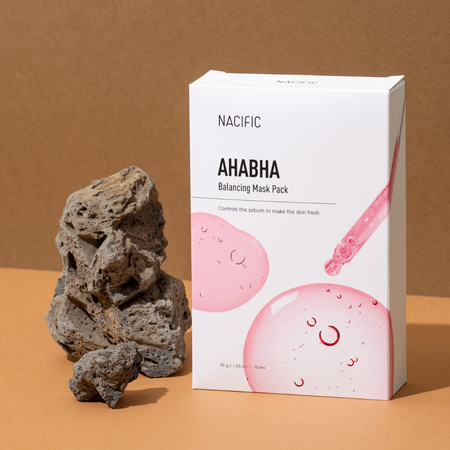 Maska w płachcie z kwasami AHA i BHA (AHABHA Balancing Mask) NACIFIC