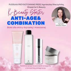 Zestaw startowy dla skóry dojrzałej i mieszanej (K-Beauty Starter ANTI-AGE & COMBINATION)