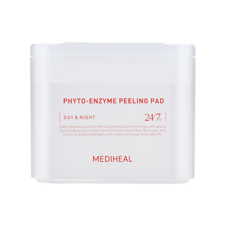 Płatki złuszczające z papainą i kwasem LHA (Mediheal Phyto-enzyme Peeling Pad) Mediheal