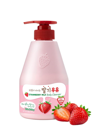 Truskawkowy żel do mycia ciała (Strawberry Milk Body Cleanser) Kwailnara