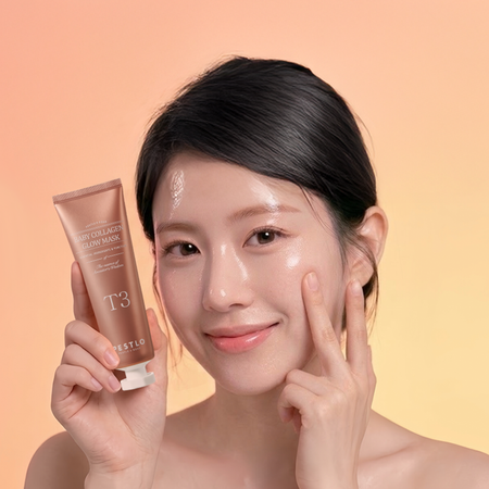 Maska kolagenowa do twarzy (Baby Collagen Glow Mask) Pestlo