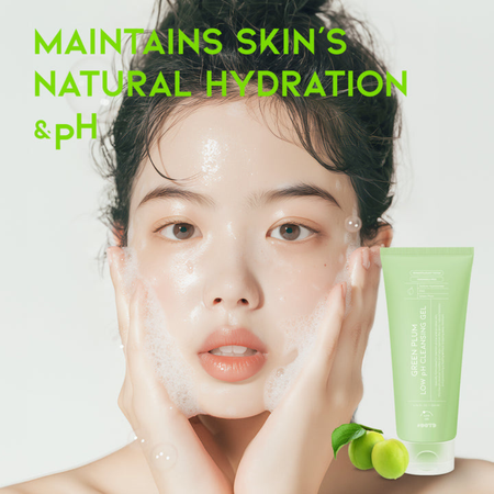 Oczyszczający żel o niskim pH (Green Plum Low PH Cleansing Gel) OOTD