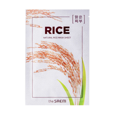 Ryżowa maska w płachcie (Natural Rice Mask Sheet) The SAEM